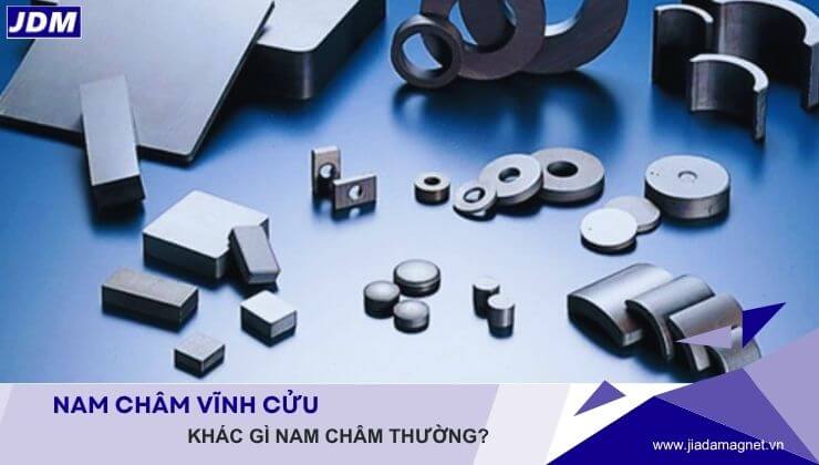 nam châm vĩnh cửu khác gì nam châm thường