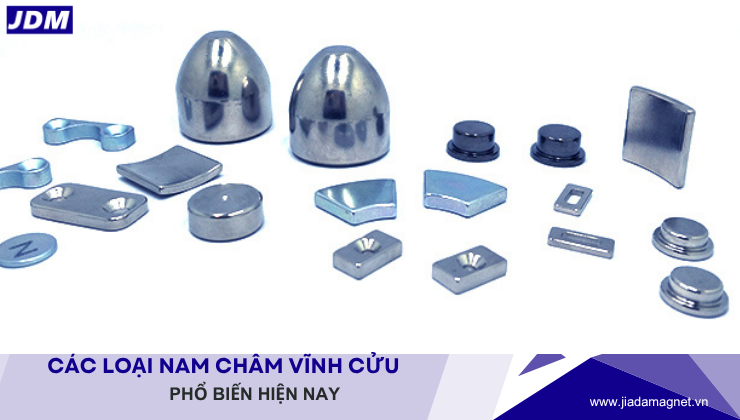 các loại nam châm vĩnh cửu phổ biến hiện nay
